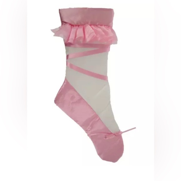 NWT ballerina ballet slipper shoe Christmas stockings 5 total 19”L each - Picture 1 of 7